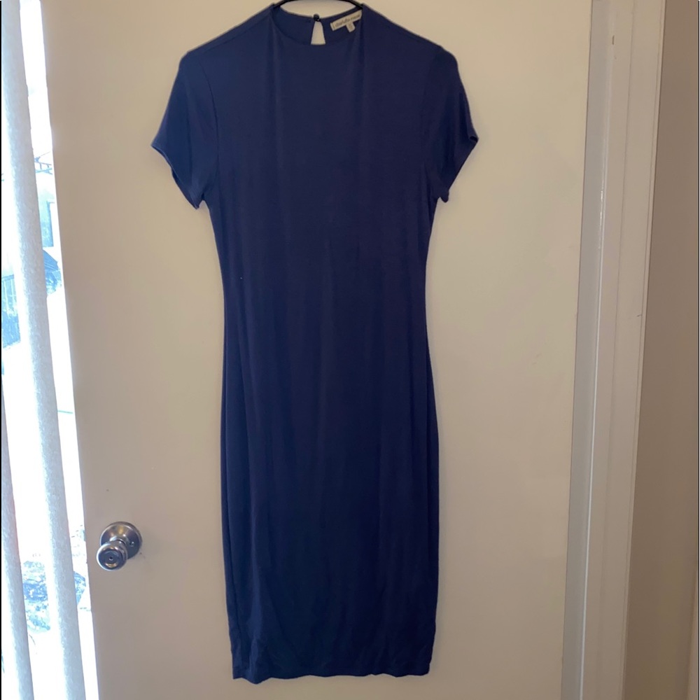 Royal blue dress